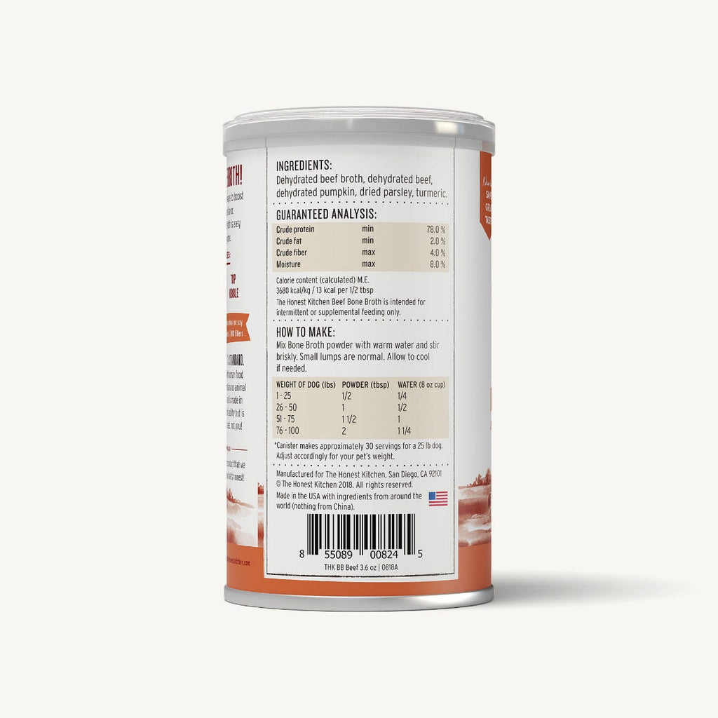 Honest Kitchen Beef Bone Broth