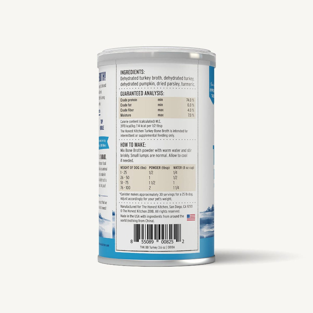 Honest Kitchen Turkey Bone Broth