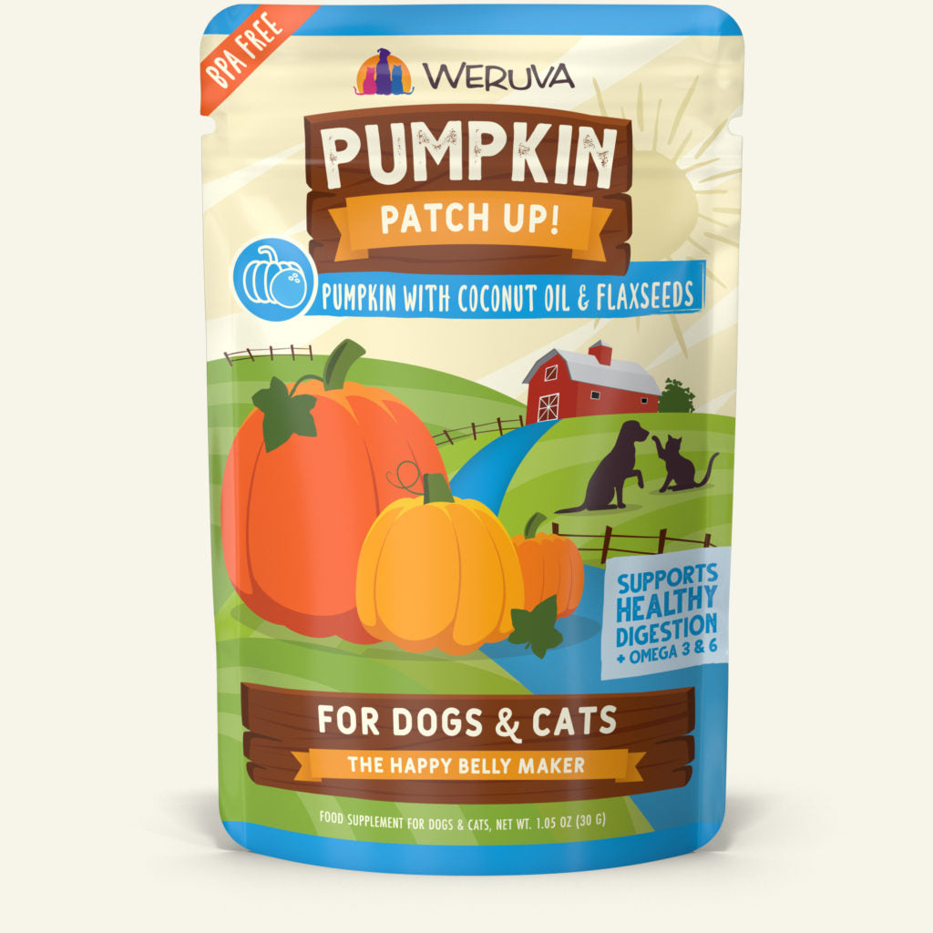 Weruva Pumpkin Patch Up! 1.05 oz Pumpkin with Coconut Oil & Flaxseeds