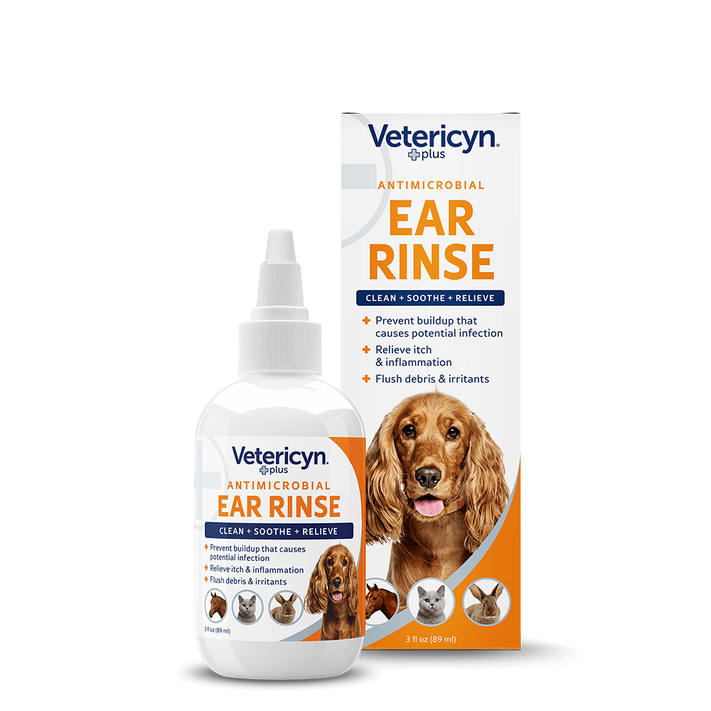 Vetericyn Plus Antimicrobial Ear Rinse 3oz