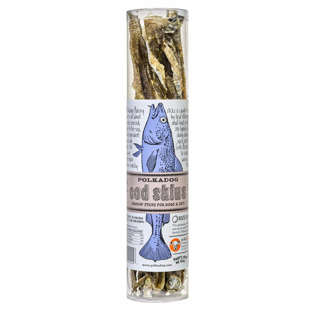 Polka Dog Cod Skins