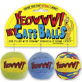Yeowww! My Cats Balls Catnip Cat Toy, 3-pack (Size: 3-pack)