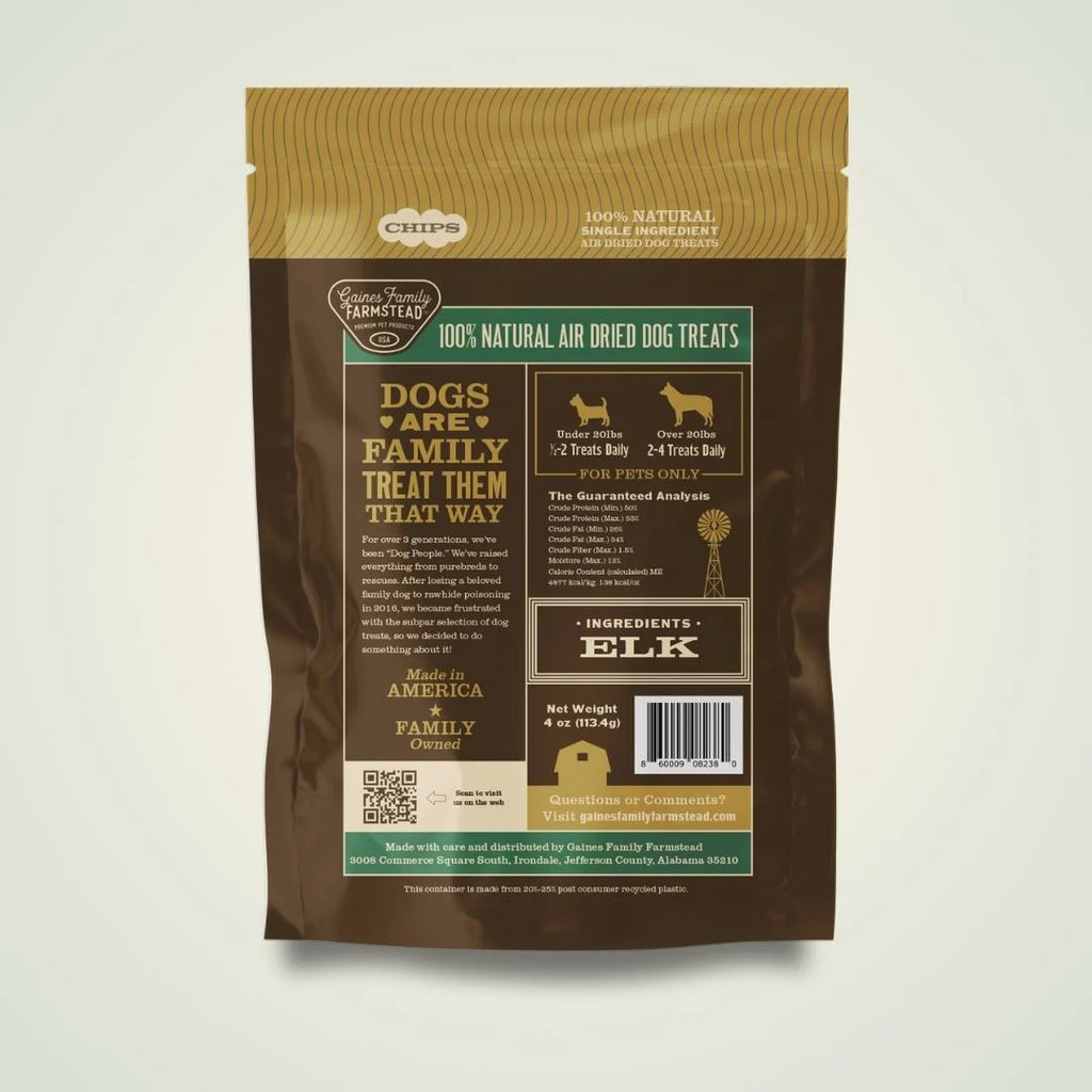 Elk Chips 4oz