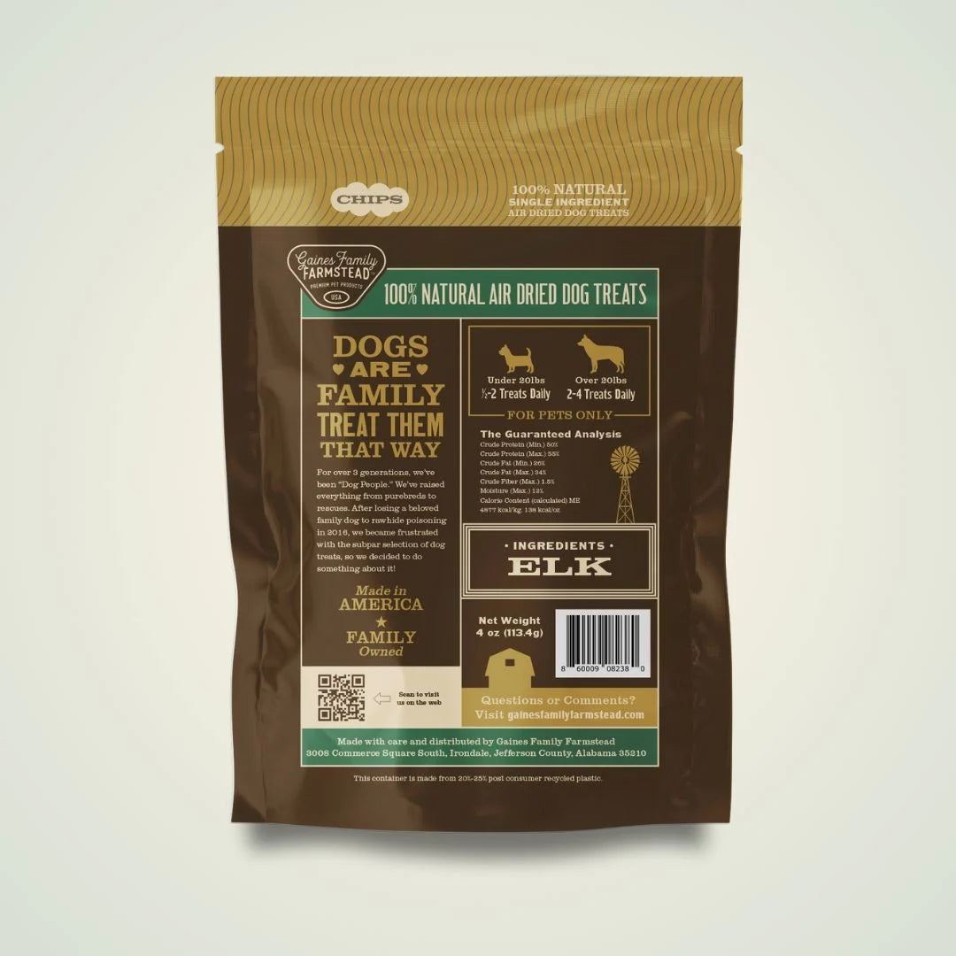 Elk Chips 4oz