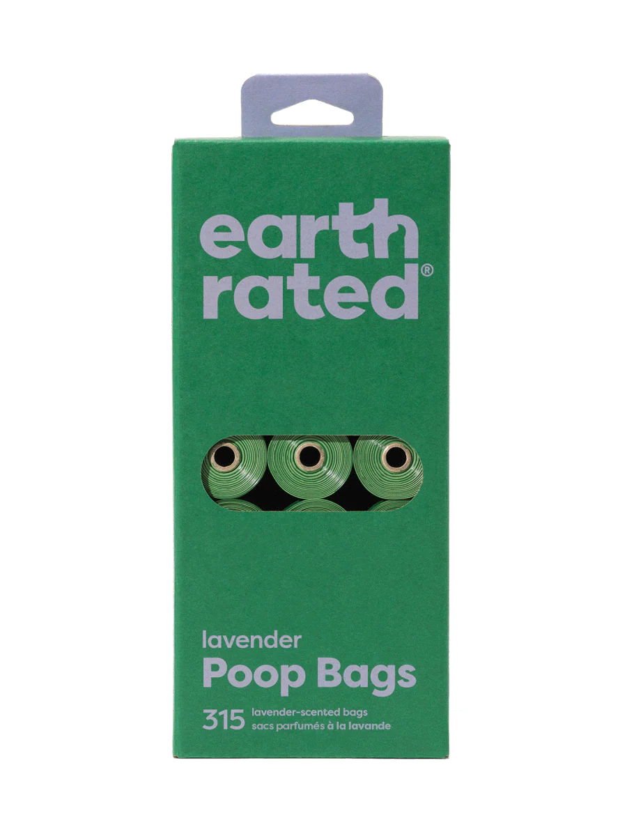 Earth Rated Poop Bags Refill Pack, Lavender-Scented, 315-count (Size: 315-count)