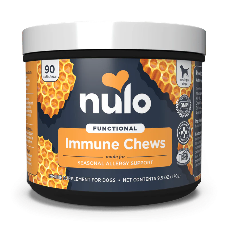 Nulo Immune + Seasonal Allergy Support Soft Chew Supplements For Dogs