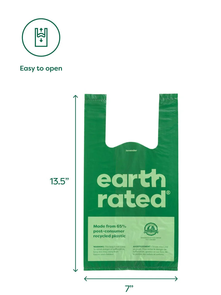Poop Bags Earth Rated Handle Bag 120