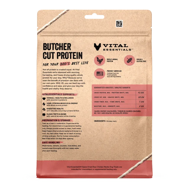 Vital Essentials Chicken Necks 9oz