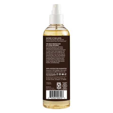 Earth Animal Natural Flea & Tick Herbal Bug Spray for Dogs & People
