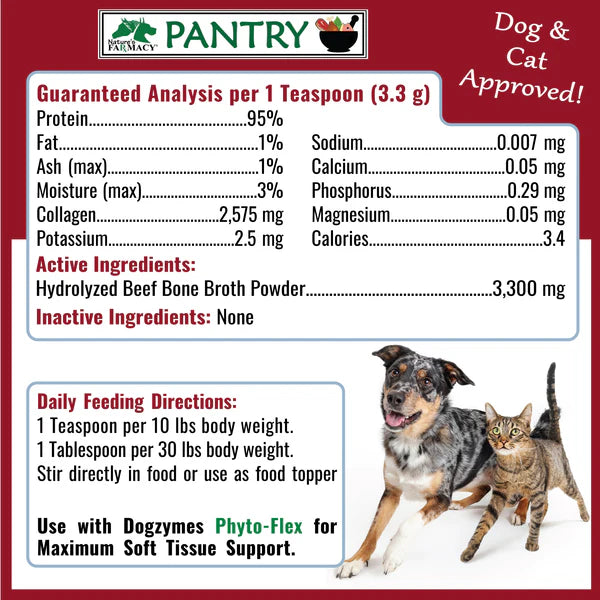 Nature's Farmacy Pantry Beef Bone Broth Powder