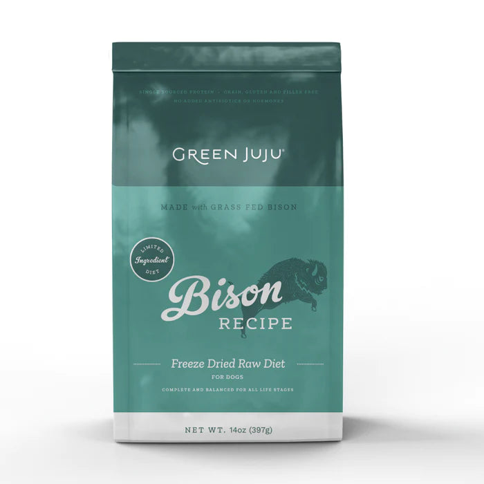 Green Juju FD Bison Recipe 14oz