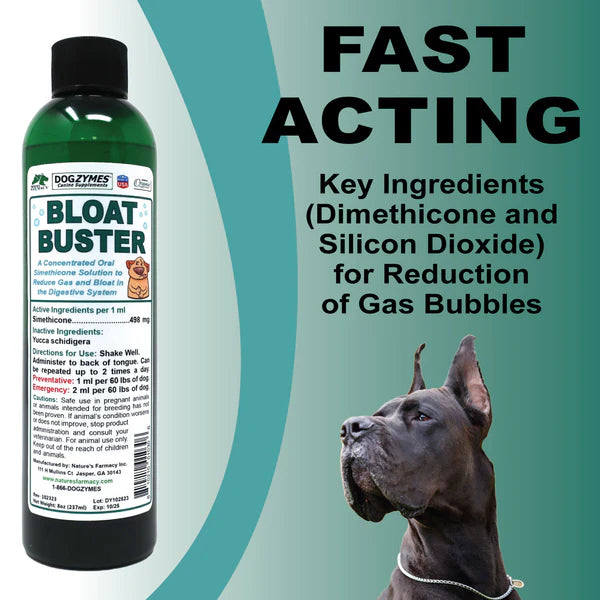 DogZymes Bloat Buster Concentrate Liquid 8oz