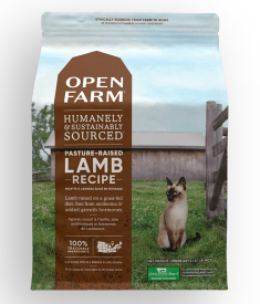 Pasture-Raised Lamb Dry Cat Food 4lb