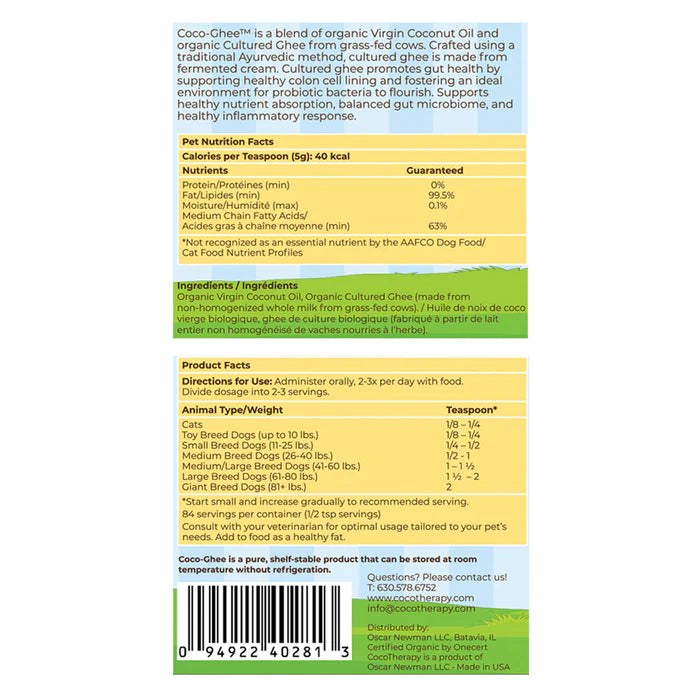 Coco Therapy Coco-Ghee 7.5oz
