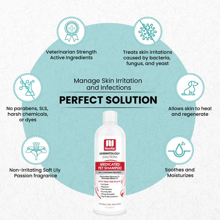 Nootie Antimicrobial Medicated Shampoo