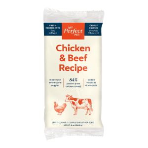 My Perfect Pet Dog Frozen Chicken & Beef Recipe  15lbs - 30 count