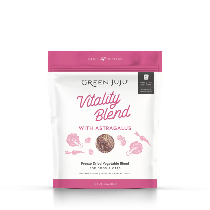 Green Juju Freeze-Dried Vitality Blend with Astragulas