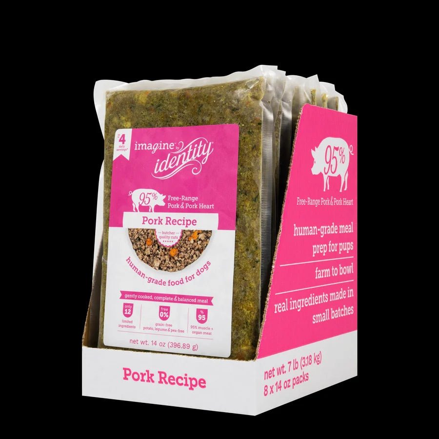 imagine 95% Pork Gently Cooked Dog Food Recipe 14oz