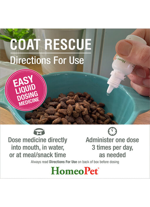 HomeoPet Coat Rescue (formerly Skin & Seborrhea)