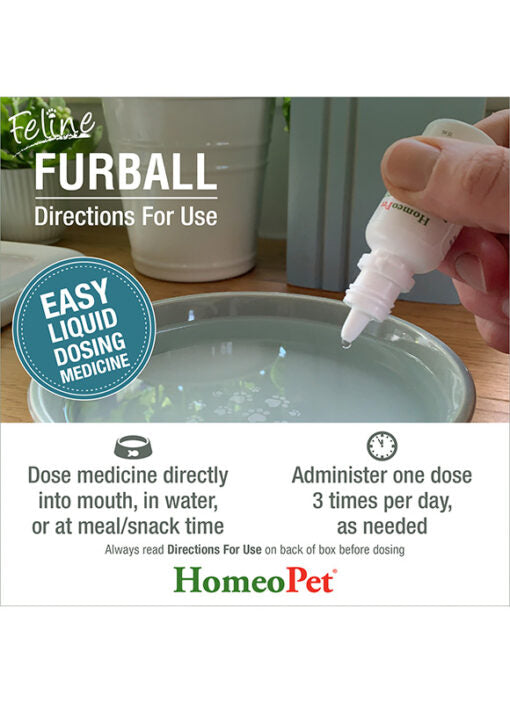 HomeoPet Feline Hairball Furball