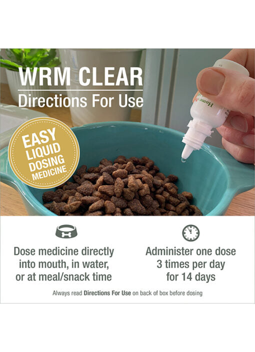 HomeoPet Wrm Clear