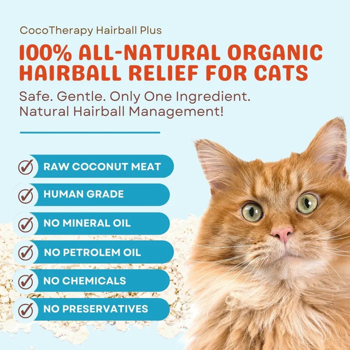 Organic Hairball Plus by CocoTherapy 7oz