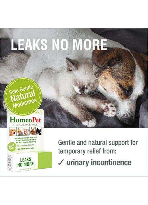 HomeoPet Leaks No More