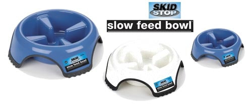 Skid Stop Slow Feed Bowls