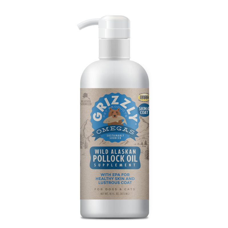 Grizzly Wild Alaskan Pollock Oil 16oz