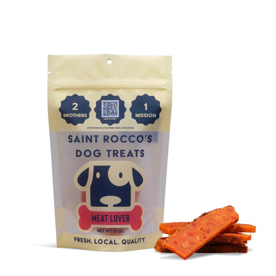 Saint Rocco's Dog Treats Meat Lover 8oz