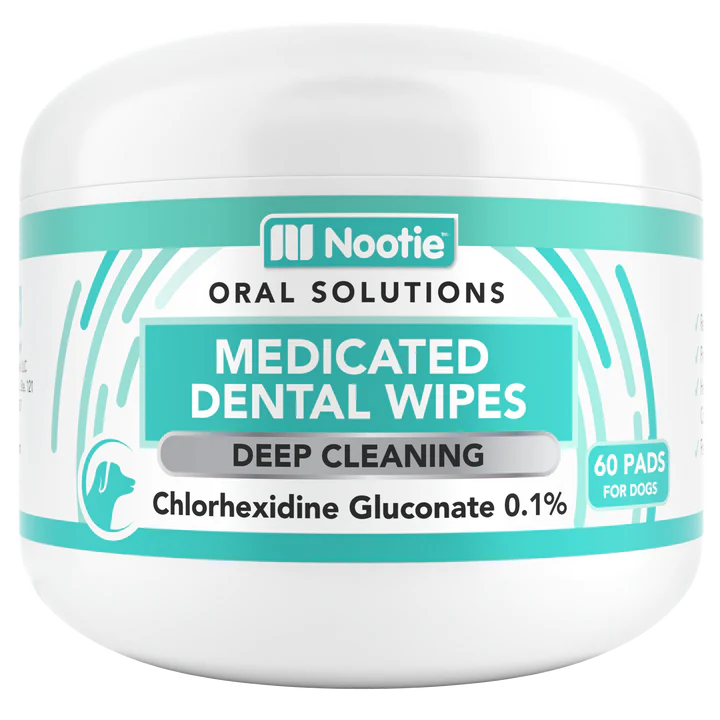 Nootie Medicated Antimicrobial Dental Wipes