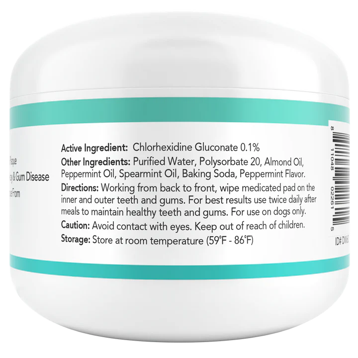 Nootie Medicated Antimicrobial Dental Wipes