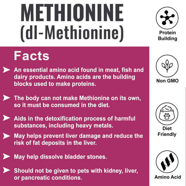 DogZymes Methionine 8 oz