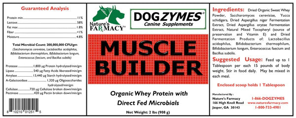 DogZymes Muscle Builder 1lb