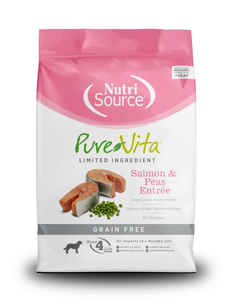 PureVita Limited Ingredient Salmon & Peas Entree Grain-Free Dry Dog Food