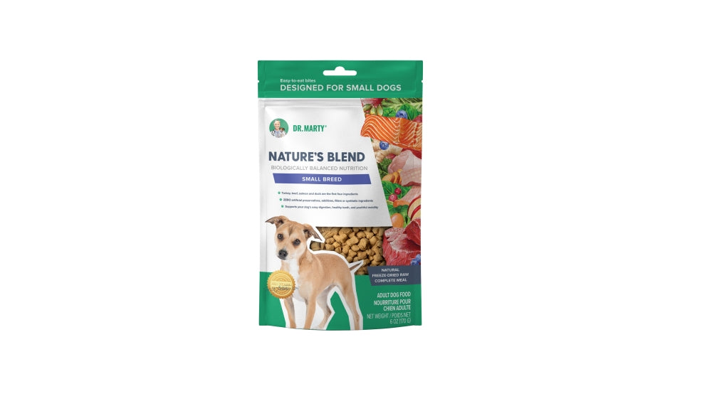 Dr. Marty Nature's Blend Small Breed Freeze-Dried Dog Food