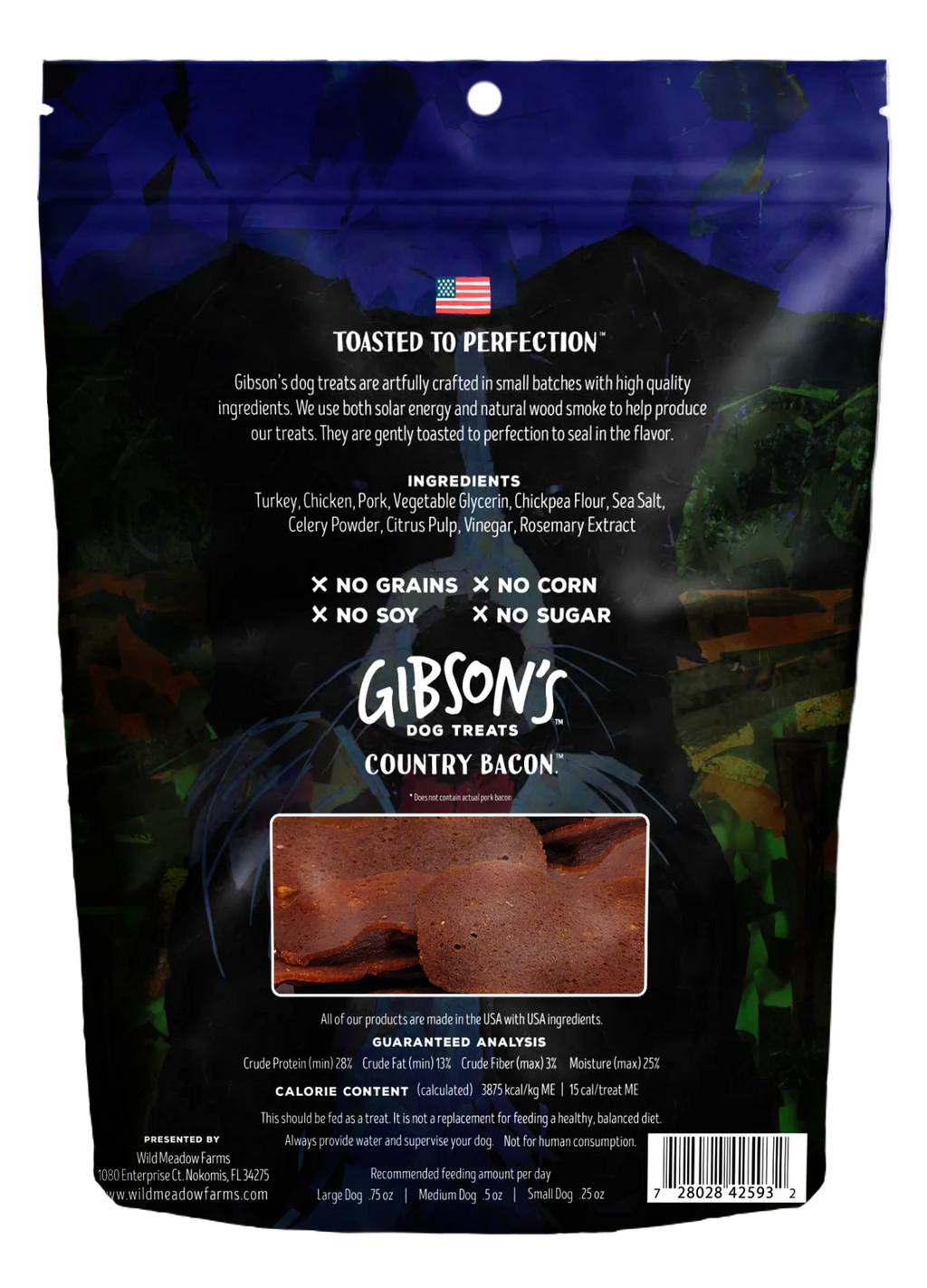 Gibson's Country Bacon with Pork - Jerky Dog Treats
