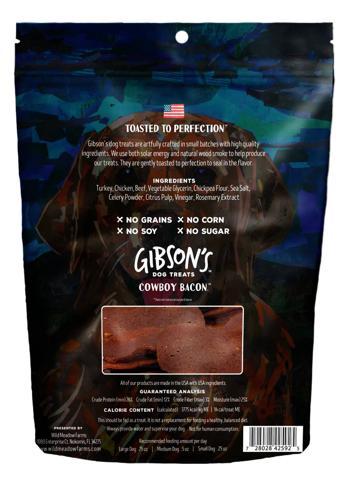 Gibson's Cowboy Bacon with Beef - Jerky Dog Treats