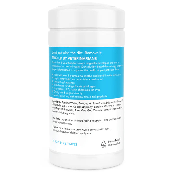 Nootie Waterless Shampoo Wipes Sweet Pea & Vanilla