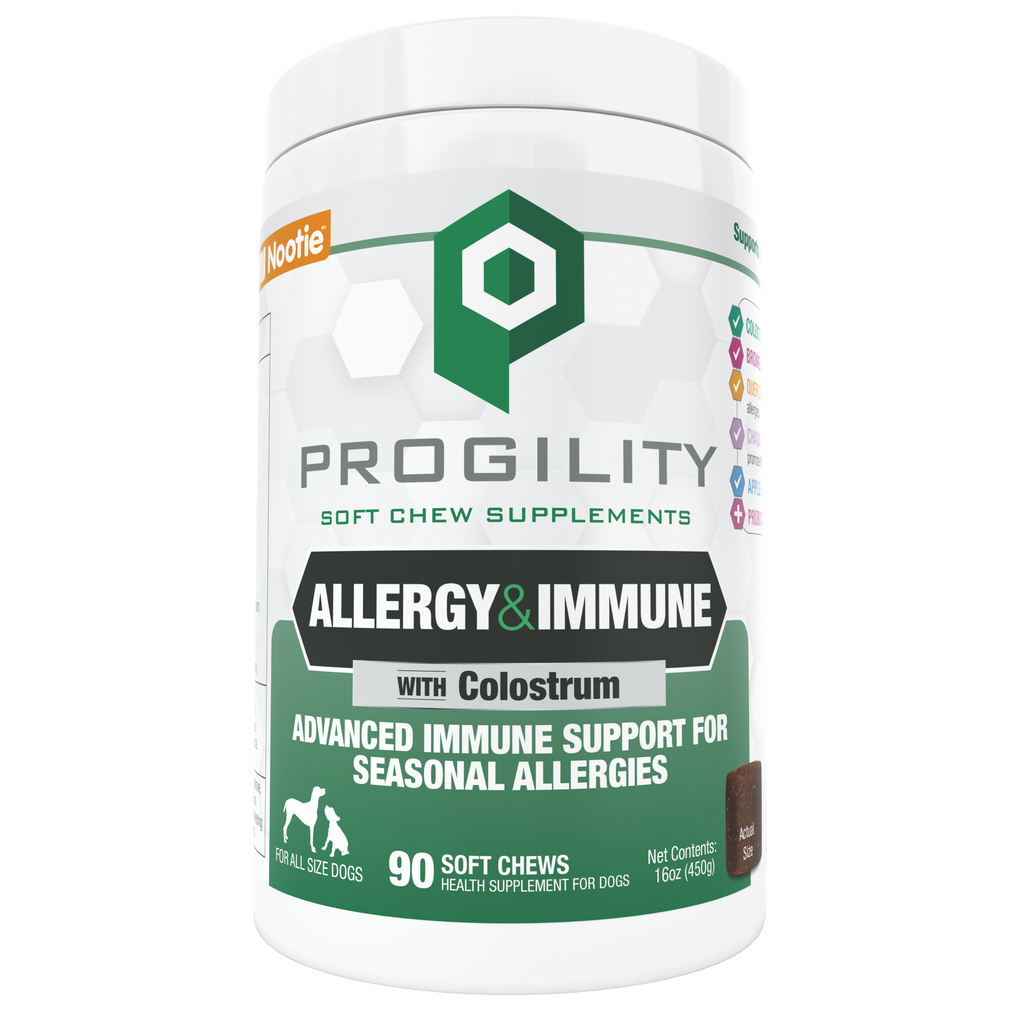 Nootie Progility Allergy & Immune with Colostrum Soft Chew 90 ct