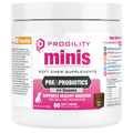 Nootie Progility Pre & Probiotics Soft Chew Supplement Minis 60 ct