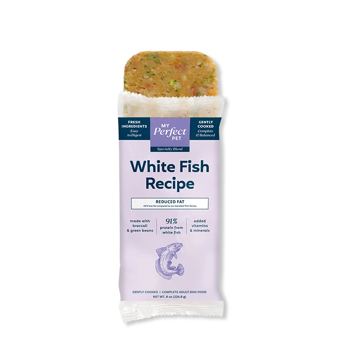My Perfect Pet Low Fat White Fish (formerly Low Fat Cod) Frozen Dog Food