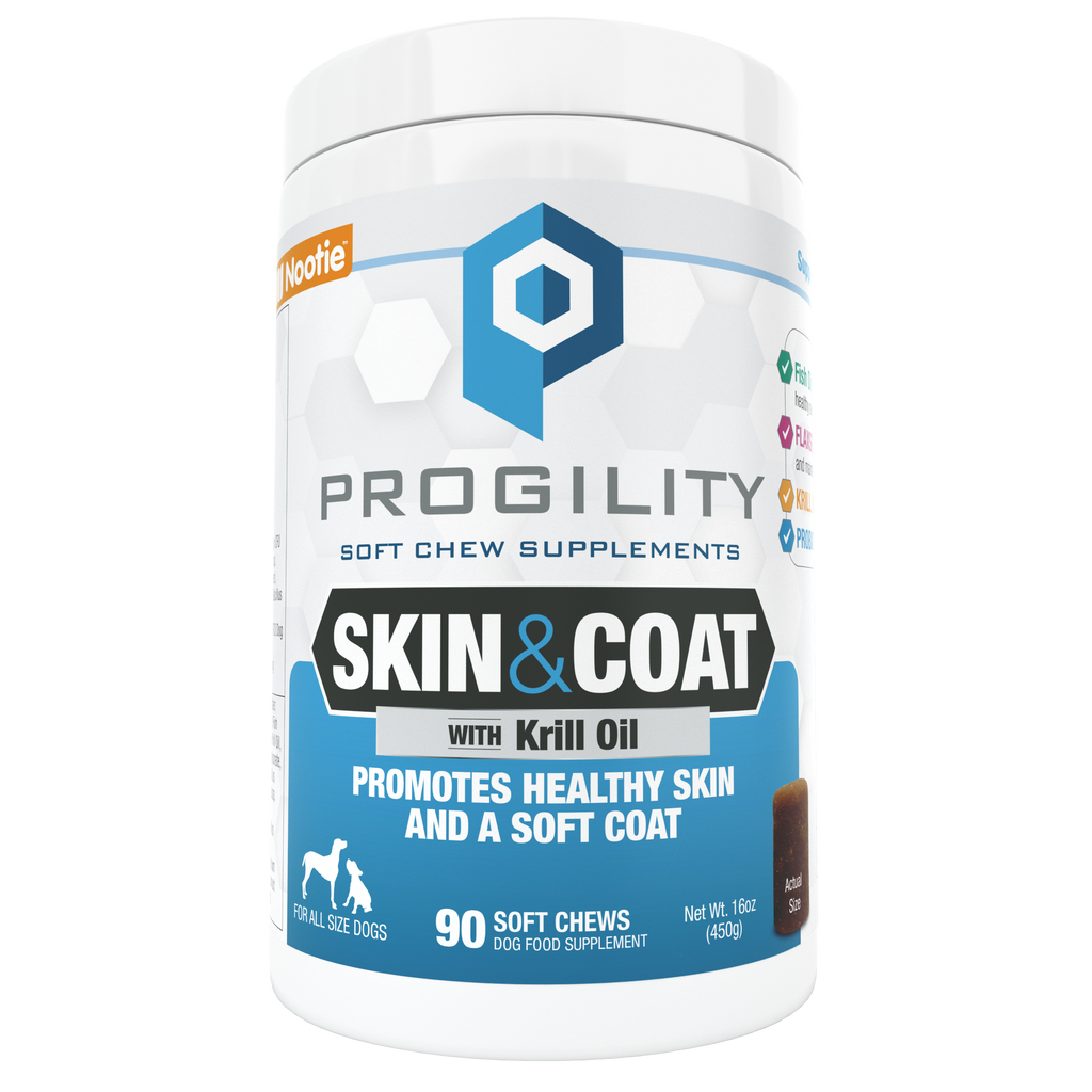Nootie Progility Skin & Coat Soft Chew Supplement 90 ct