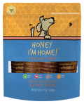 Honey I'm Home Natural Honey Coated Buffalo Trachea Tubes Dog Treats, 5-pk (Size: 5-pk)