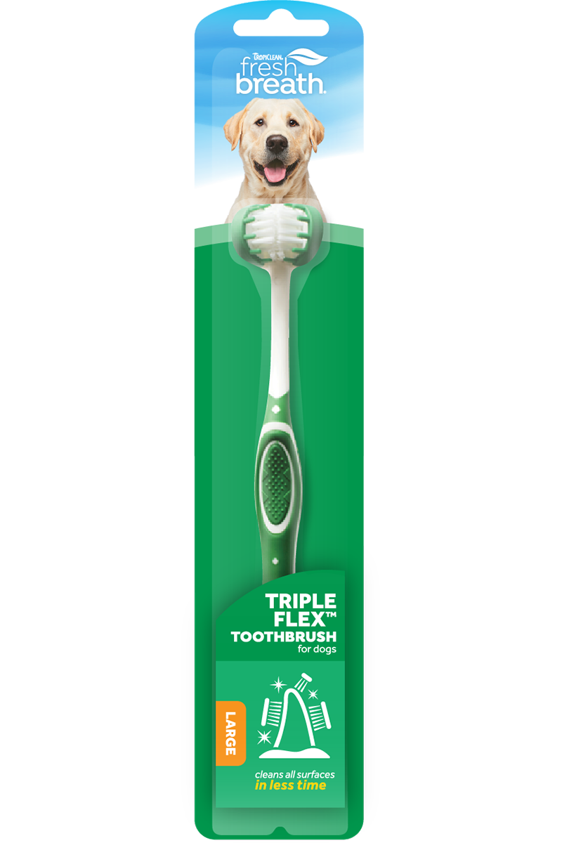 TripleFlex Toothbrush for Large Dogs