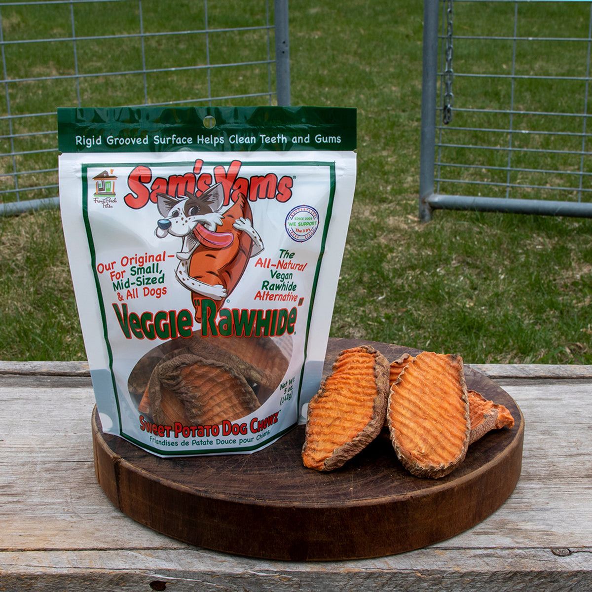 Sam's Yams - Veggie Rawhide 5oz