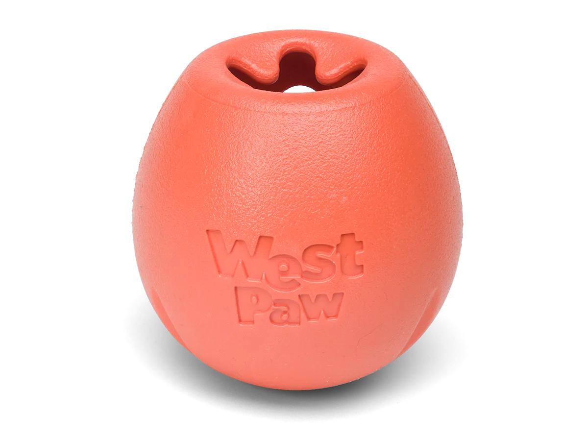West Paw Zogoflex Rumbl Dog Toy, Melon