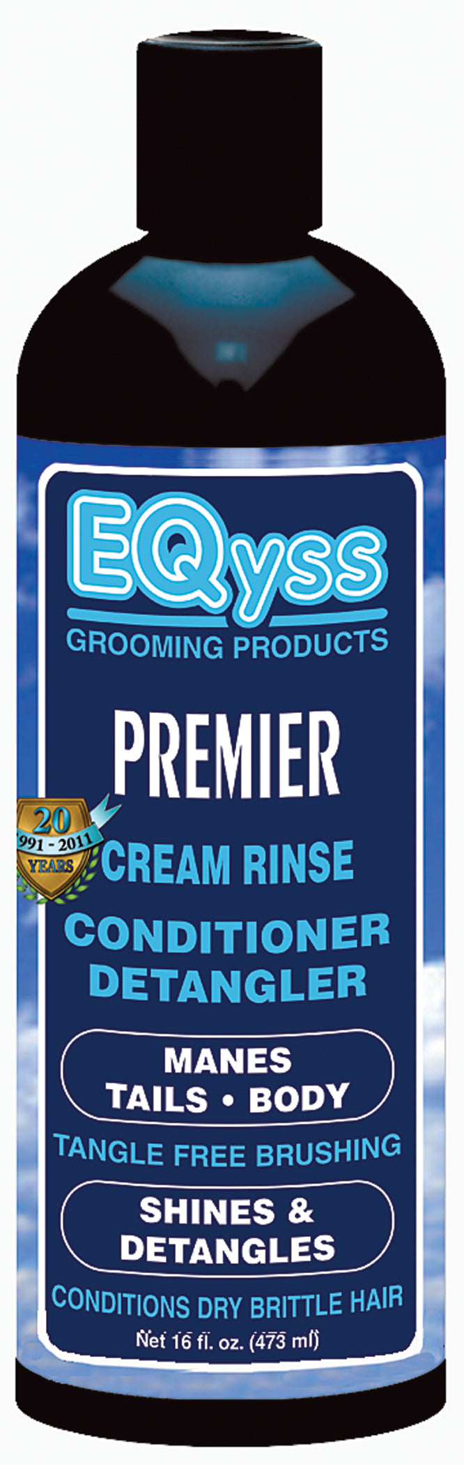 EQyss Grooming Products Premier Cream Rinse Horse Conditioner, 16-oz bottle