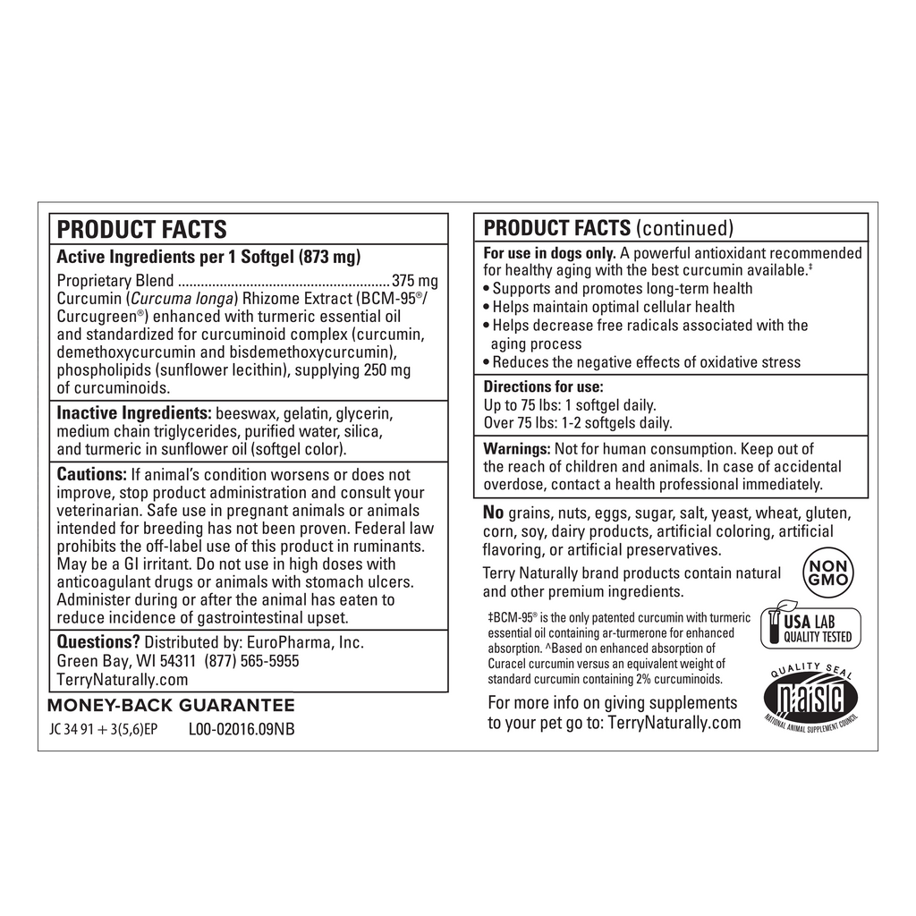 Curacel® Curcumin by Terry Naturally