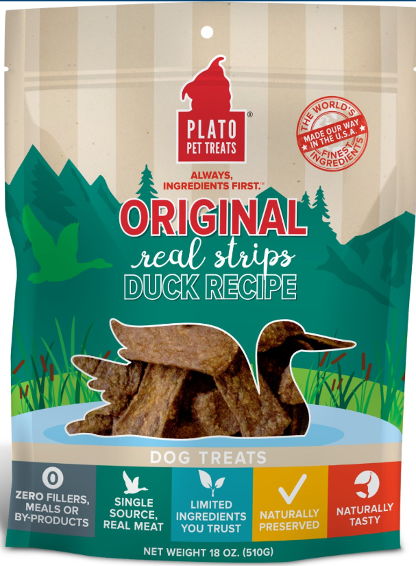 Plato Real Strips Duck Recipe 18 oz